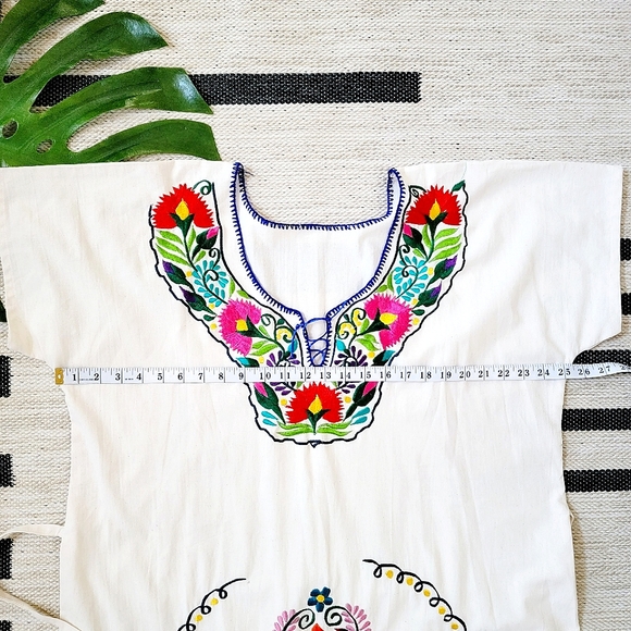 Embroidered | Cotton Muslin | Pueblo Dress - Picture 11 of 12